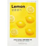 MISSHA Airy Fit Sheet Mask Lemon Маски за лице 19g