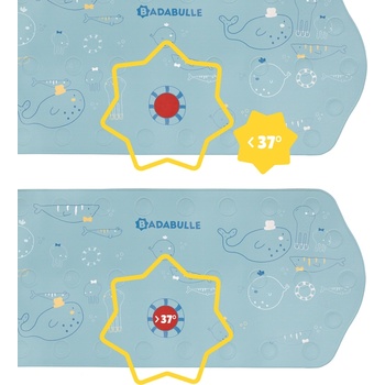 Badabulle Килимче за баня XL с индикатор за температура Badabulle (B023014)