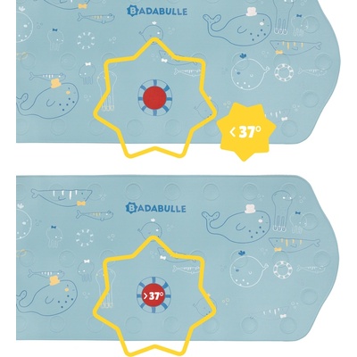 Badabulle Килимче за баня XL с индикатор за температура Badabulle (B023014)
