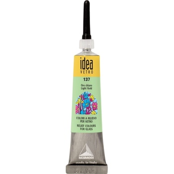 Maimeri Vetro Rilievo Боя за стъкло Light Gold 137 20 ml 1 бр (M5302137)