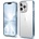 elago Hybrid Case - хибриден удароустойчив кейс за iPhone 13 Pro (прозрачен-син)