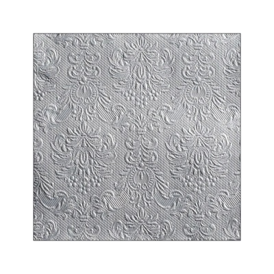 Amabiente Салфетки Ambiente Elegance silver, релефни, 15 броя (13304938)