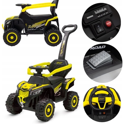 Baby Mix Ruggy s vodiacou tyčou žlté