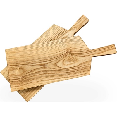 jasanové kuchyňské prkénko 39 × 15 × 2 cm | vykrojené | ruční výroba | FajnýObchůdekCZ – Zbozi.Blesk.cz