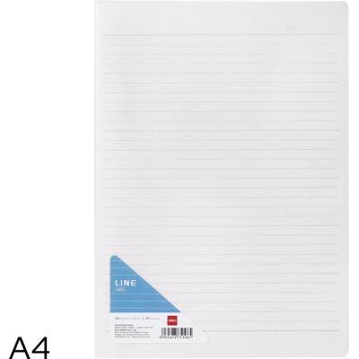 DELI GROUP Sešit A4 linka 40l