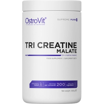 OstroVit Tri Creatine Malate Powder [500 грама] Неовкусен