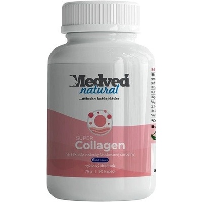 Medveď natural Super Collagen 90 kapsúl