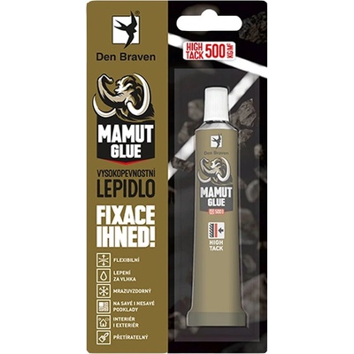 Den Braven Mamut glue high tack, 25 ml, bílý