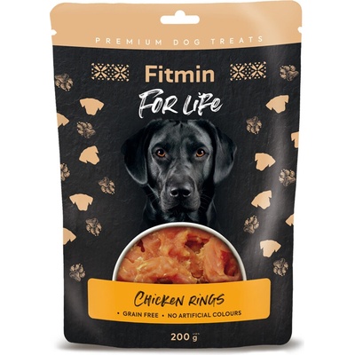 Fitmin For Life Kuracie krúžky pochúťka pre psov 200 g