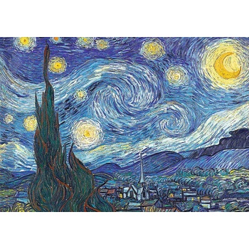Trefl - Puzzle Gogh: The Starry Night - 1 000 piese