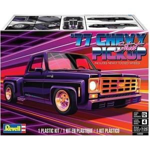 Revell Сглобяем модел, Revell, Автомобил Пикап ′77 Chevy, 83 части (R14552)