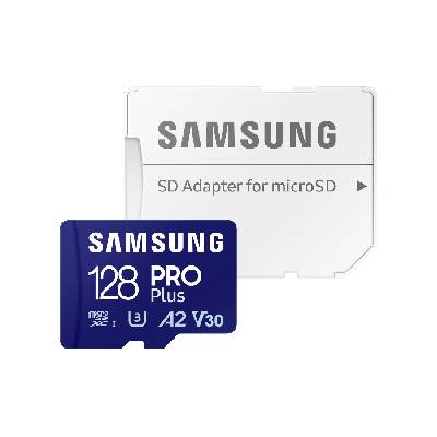 Samsung Samsung/micro SDXC/128GB/Class 10/+ Adaptér/Modrá MB-MD128SA/EU
