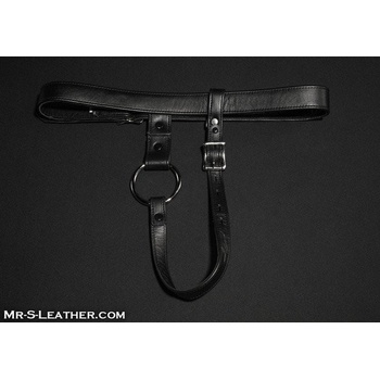 Postroj Mr. S Leather Deluxe Locking Butt Plug Harness