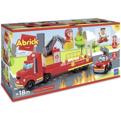 Ecoiffier Abrick Hasičská auta
