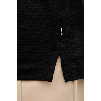 BOSS Памучна тениска boss в синьо с изчистен дизайн 50534030 (50534030)