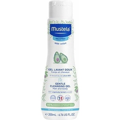 Mustela Detský jemný čistiaci gél na telo a vlasy Gentle Cleansing Gél 200 ml