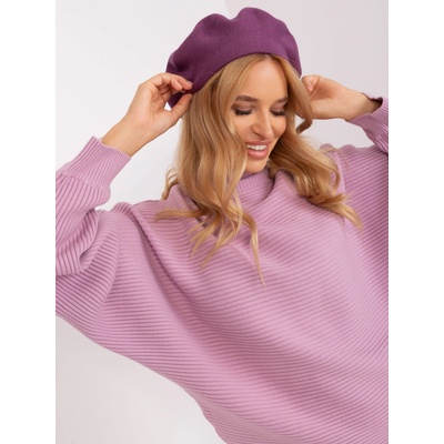 Wool Fashion Italia Baret -AT-CZ-231305.82P Fialová