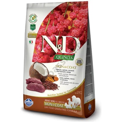 N&D Grain Free Quinoa Skin & Coat venison 7 kg