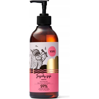 Yope Prírodný sprchový gél Goji Berry a čerešňa 400 ml