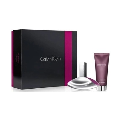 Calvin Klein Euphoria EDP 100 ml + tělové mléko Euphoria 100 ml dárková sada