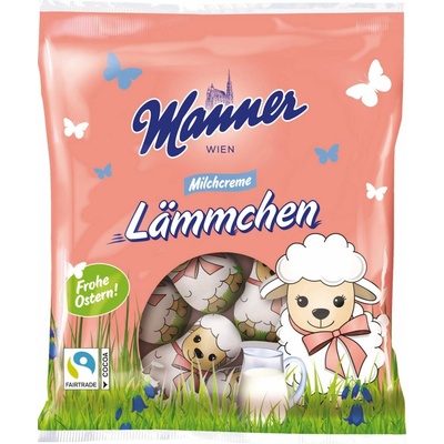 Manner ovečky plněné lískooříškovým krémem 75 g – Zboží Dáma