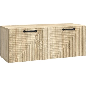 vidaXL Стенно монтиран ТВ шкаф 78, 5 x 31 x 30 cm Дъб сонома (898717)