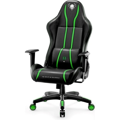 Diablo Chairs X-ONE 2.0 NORMAL Křeslo Černá a zelená