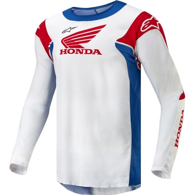 Alpinestars Racer ICONIC HONDA 2024 bílo-modro-červeno-černý – Zbozi.Blesk.cz