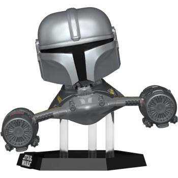 Funko Фигурка Funko POP Movie: Star Wars - The Mandalorian in N-1 Starfighter (with R5-D4), 12 cm. , #670