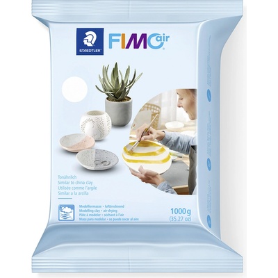 Fimo Staedtler Basic Air 1000 g bílá – Zboží Dáma
