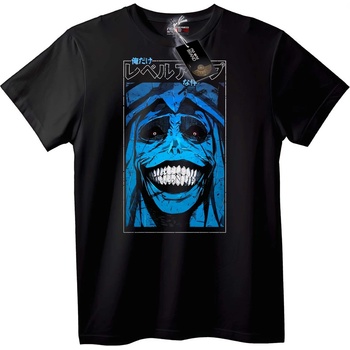 NOONEBRAND Тениска Синя жътварска skull - M, White