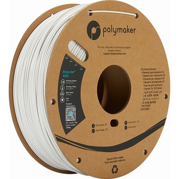 Polymaker PolyLite ASA Бяло - 1, 75 mm / 3000 g (PF01021)
