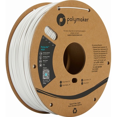 Polymaker PolyLite ASA Бяло - 1, 75 mm / 3000 g (PF01021)