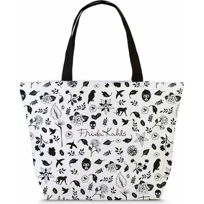 Dámská taška Frida Kahlo shopper 62222-2001 31 L bílá