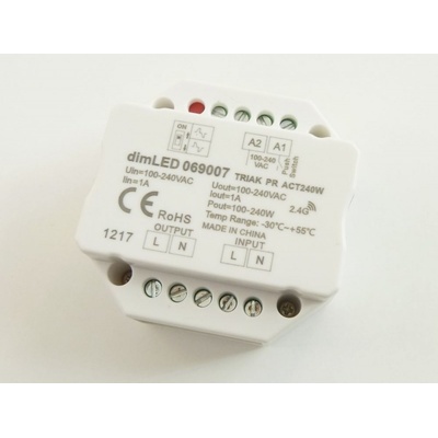Stmívač dimLED TRIAK PR ACT240W - dimLED stmívač TRIAK PR ACT240W