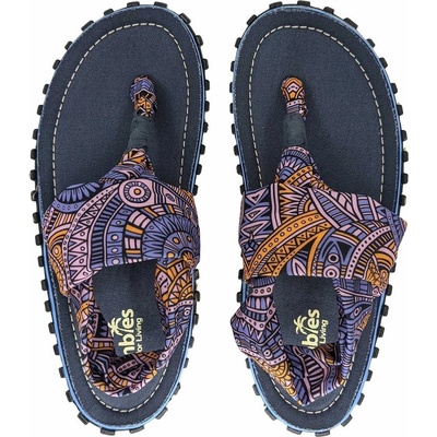 Gumbies Slingback Sandals dámske sandále Aztec fialová