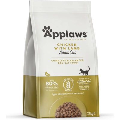 Applaws cat Adult Chicken & Lamb 2 x 7,5 kg