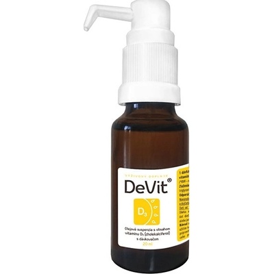 DeVit D3 olejová suspenzia 450 IU 20 ml