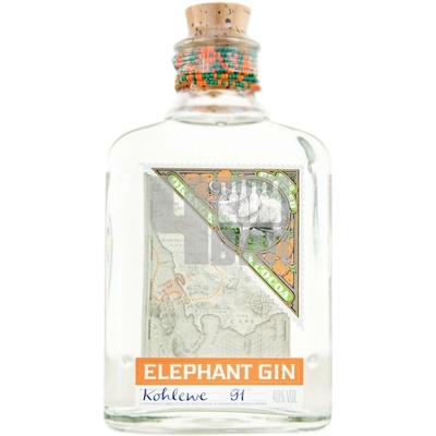 Elephant Orange & Cocoa Gin 40% 0,5 l (holá láhev)