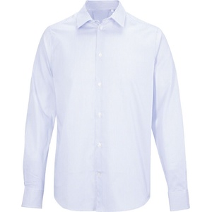 Neoblu 4339 BAPTISTE WOMEN / Дамска риза с дълъг ръкав от микро твил - сини райета L (244339akc03)