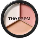 the SAEM Cover Perfection Triple Pot Concealer - 07 Pink Beige - Контуриращ коректор 4, 5 г