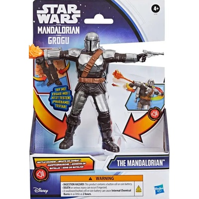 Star Wars The Mandalorian and Grogu The Mandalorian se zvukem 15 cm