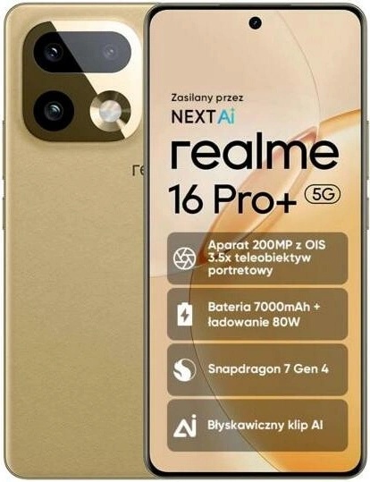 realme 16 Pro+ 12GB/512GB Master Gold od 10 535 Kč - Heureka.cz