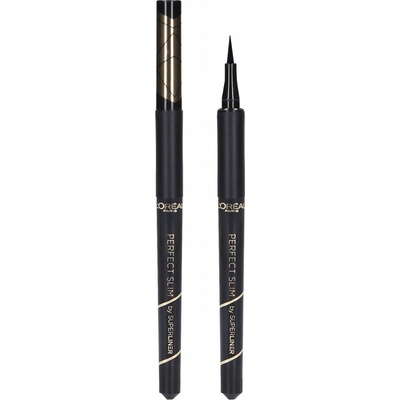 L'Oréal Paris Voděodolné oční linky ve fixu Superliner Perfect Slim 01 Intense Black 1 g – Zboží Dáma