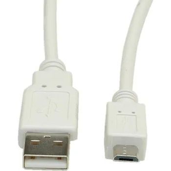 Roline Cable USB2.0 A-Micro B, M/M, 0.8m, Value 11.99. 8754 (11.99.8754)