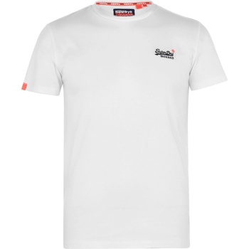 Superdry Тениска Superdry Small Chest Logo T Shirt - Optic 44C