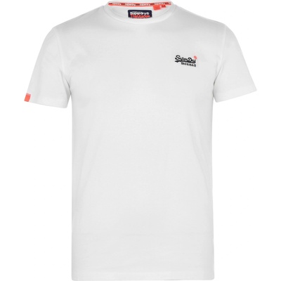 Superdry Тениска Superdry Small Chest Logo T Shirt - Optic 44C