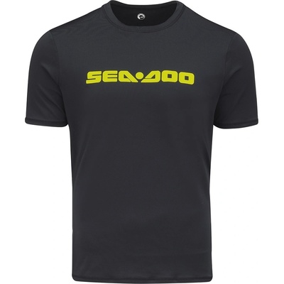 Sea-Doo Rashguard pánské kr. rukáv černé