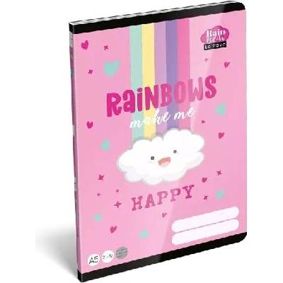 Lollipop Rainbow linkovaný sešit A5 4. třída