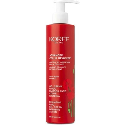 Korff ADVANCED CELLU REMOVER REMODELAČNÝ FLUÍDNY KRÉMOVÝ GÉL 250 ml